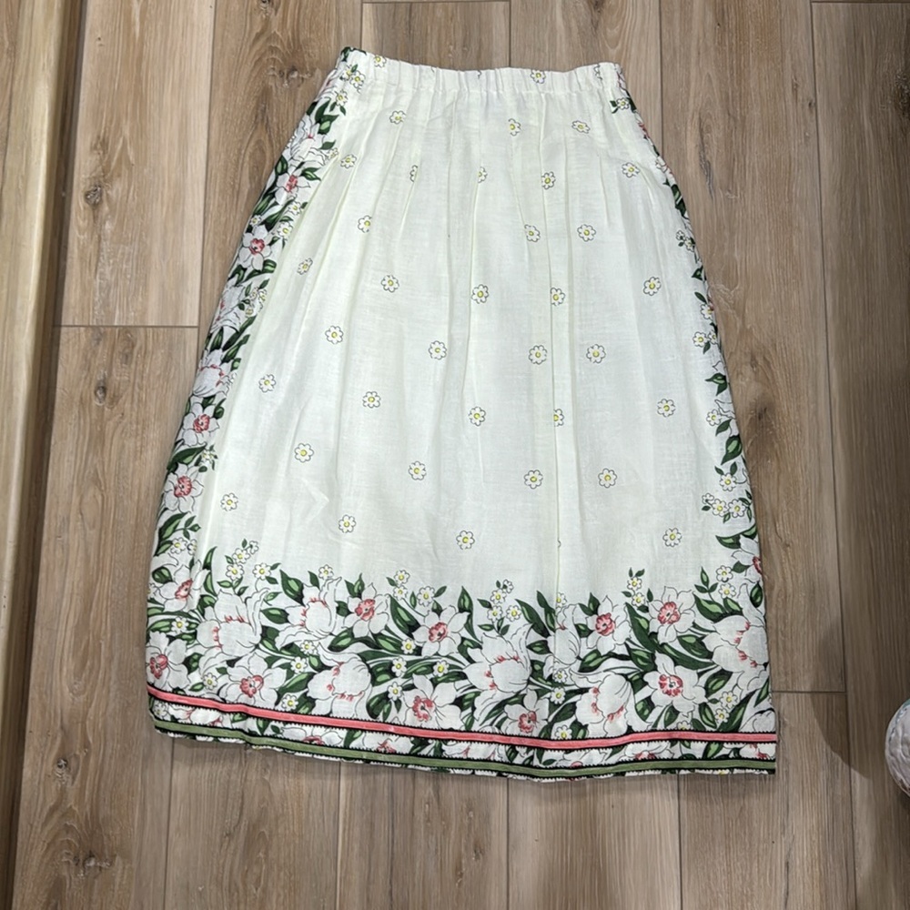 70’s gorgeous Chessa Davis floral skirt size small - Picture 8 of 8